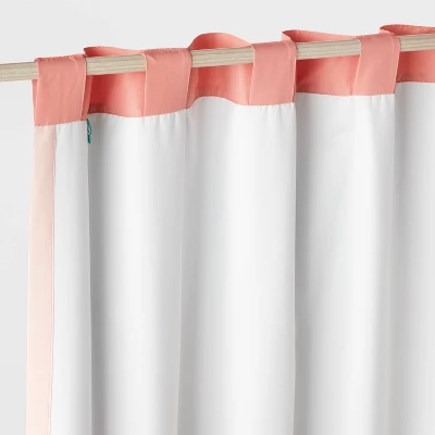 84" Tonal Blackout Window Kids' Panel Pink - Pillowfort™ - Image 4
