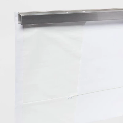 30" X 64" Blackout Roman Kids' Shade White - Pillowfort™ - Image 4