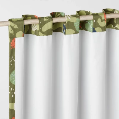 Dinosaur Full Printed Blackout Kids' Curtain Panel - Pillowfort™ - Image 4