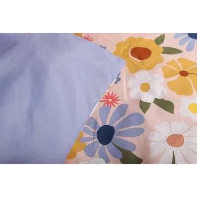 Toddler Floral Print Kids' Comforter - Pillowfort™ - Image 2