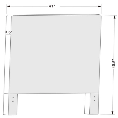 Twin Upholstered Kids' Headboard - Pillowfort™ - Image 4