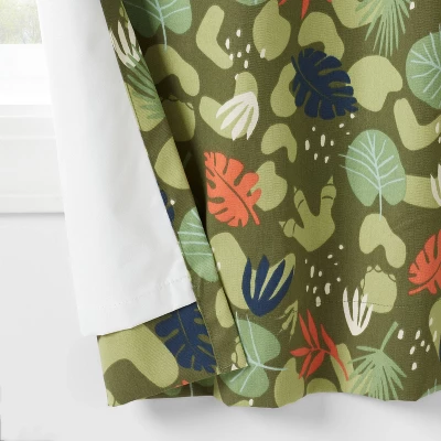 Dinosaur Full Printed Blackout Kids' Curtain Panel - Pillowfort™ - Image 3