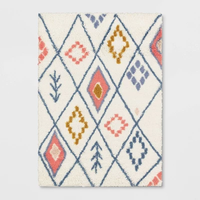 Mesa Area Kids' Rug Pink/Blue - Pillowfort™ - Image 5