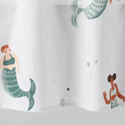 Mermaid Kids' Shower Curtain - Pillowfort™ - Image 3