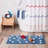 Striped Kids’ Towel Navy With SILVADUR™ Antimicrobial Technology - Pillowfort™