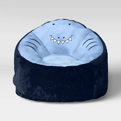 Shark Kids' Bean Bag Chair - Pillowfort™ - Image 2