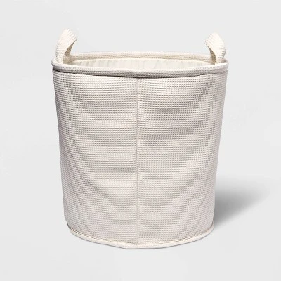 Waffle Kids' Storage Basket Cream - Pillowfort™ - Image 6