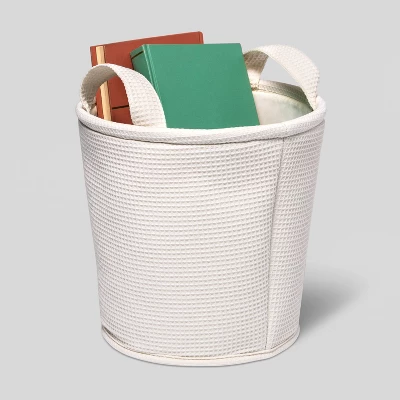 Waffle Kids' Storage Basket Cream - Pillowfort™ - Image 2
