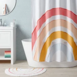 Kids' Shower Curtain Rainbow - Pillowfort™