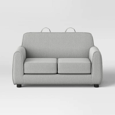 Upholstered Kids' Sofa Gray - Pillowfort™ - Image 2