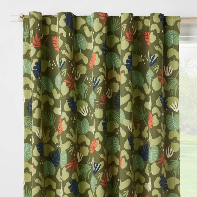 Dinosaur Full Printed Blackout Kids' Curtain Panel - Pillowfort™ - Image 5