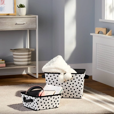 Canvas Dot Kids' Bin - Pillowfort™ - Image 2