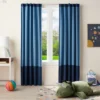 84" Tonal Blackout Window Kids' Panel Blue - Pillowfort™