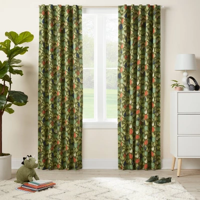 Dinosaur Full Printed Blackout Kids' Curtain Panel - Pillowfort™